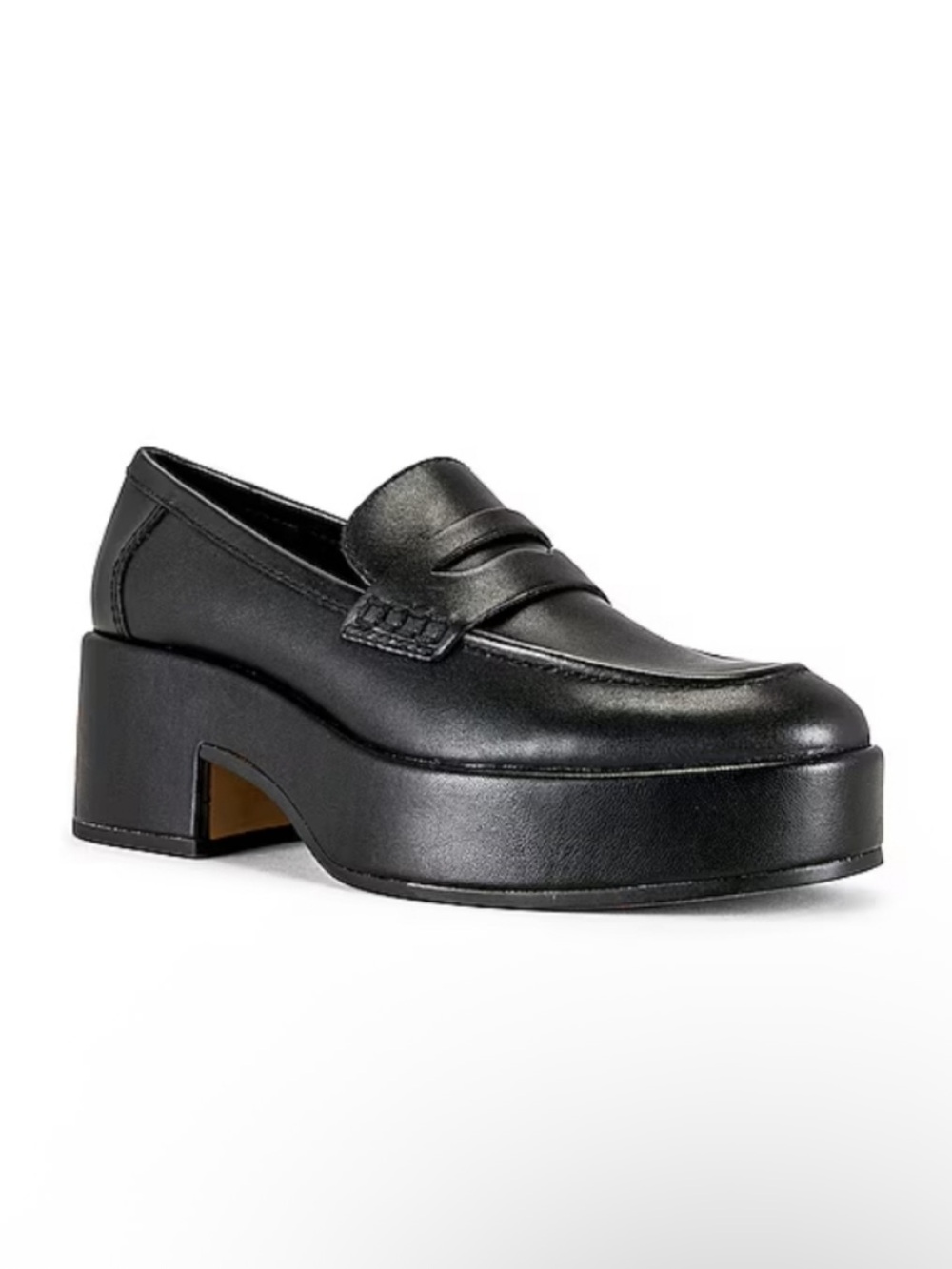 Dolce Vita Yanni Leather Platform Loafers View 2